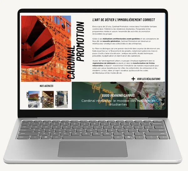 Site Cardinal promotion